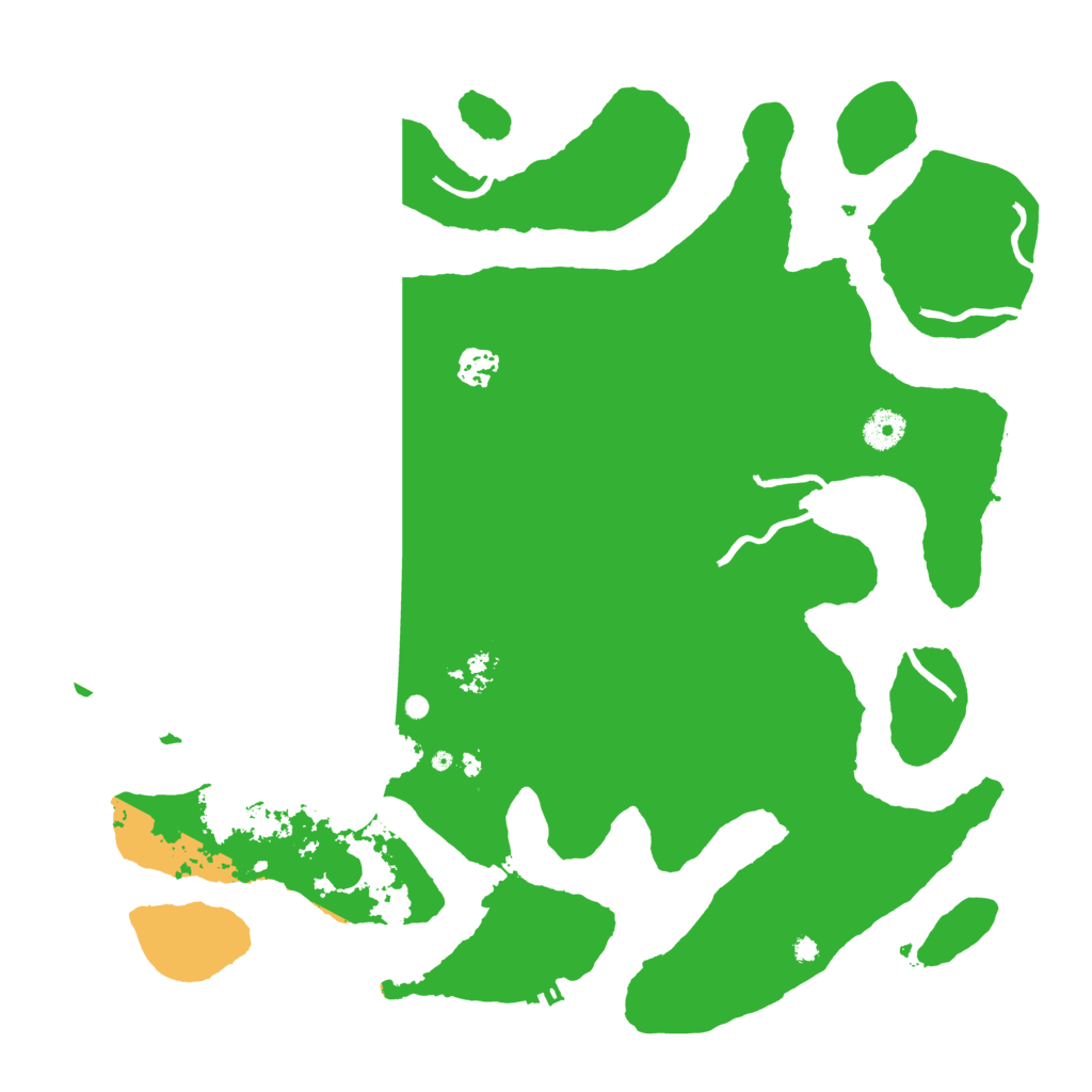 Biome Rust Map: Procedural Map, Size: 4050, Seed: 47578