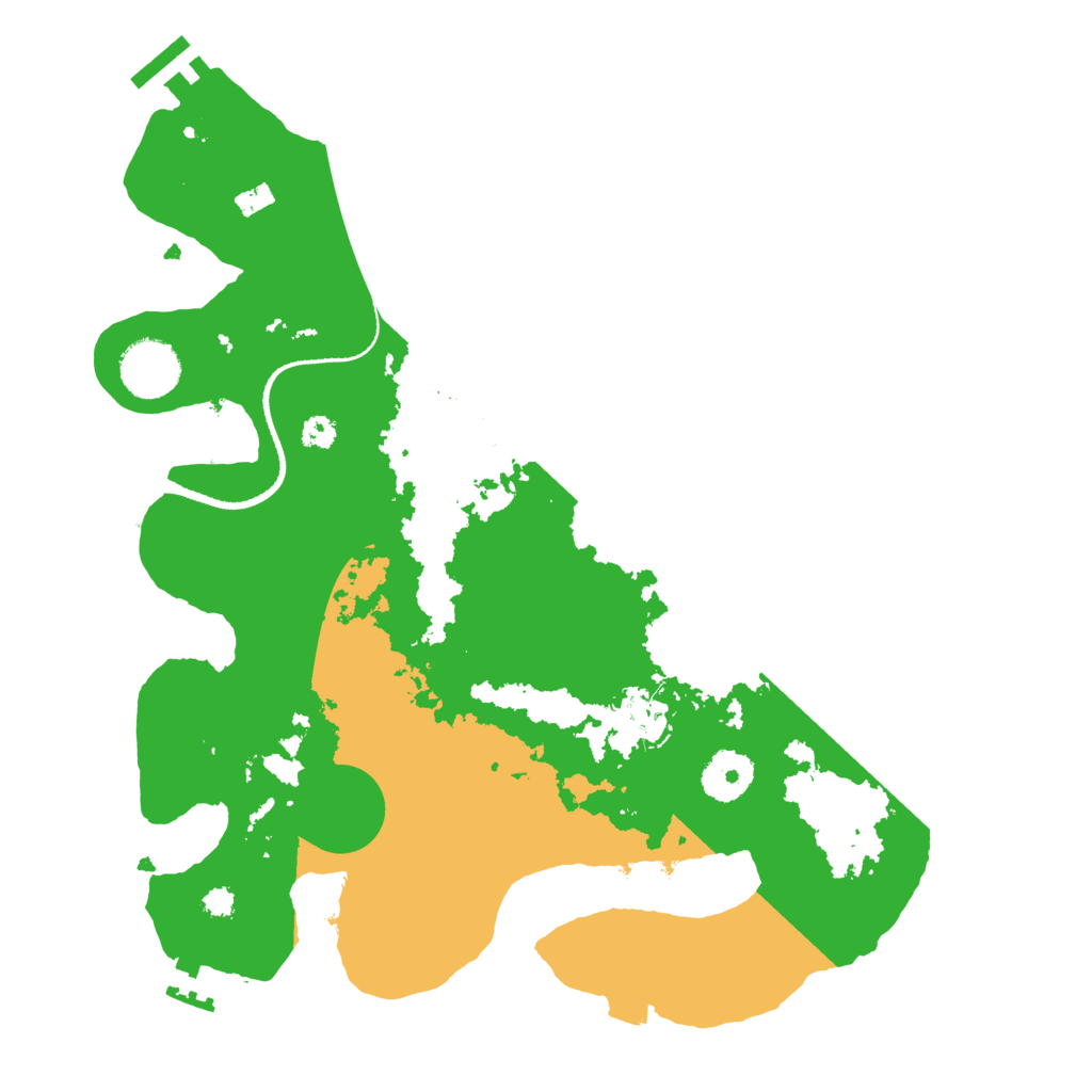 Biome Rust Map: Procedural Map, Size: 3250, Seed: 3250