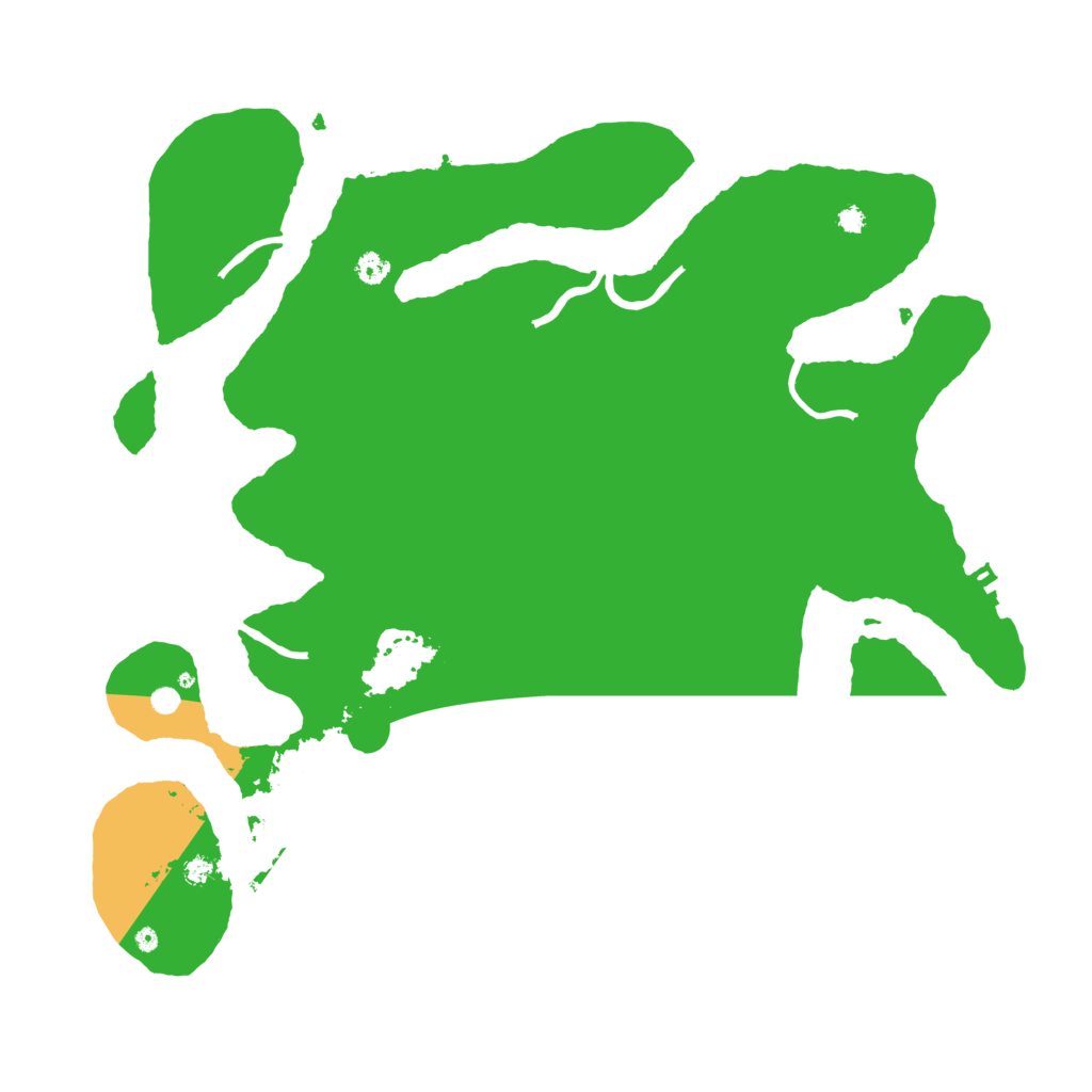 Biome Rust Map: Procedural Map, Size: 3500, Seed: 1337049