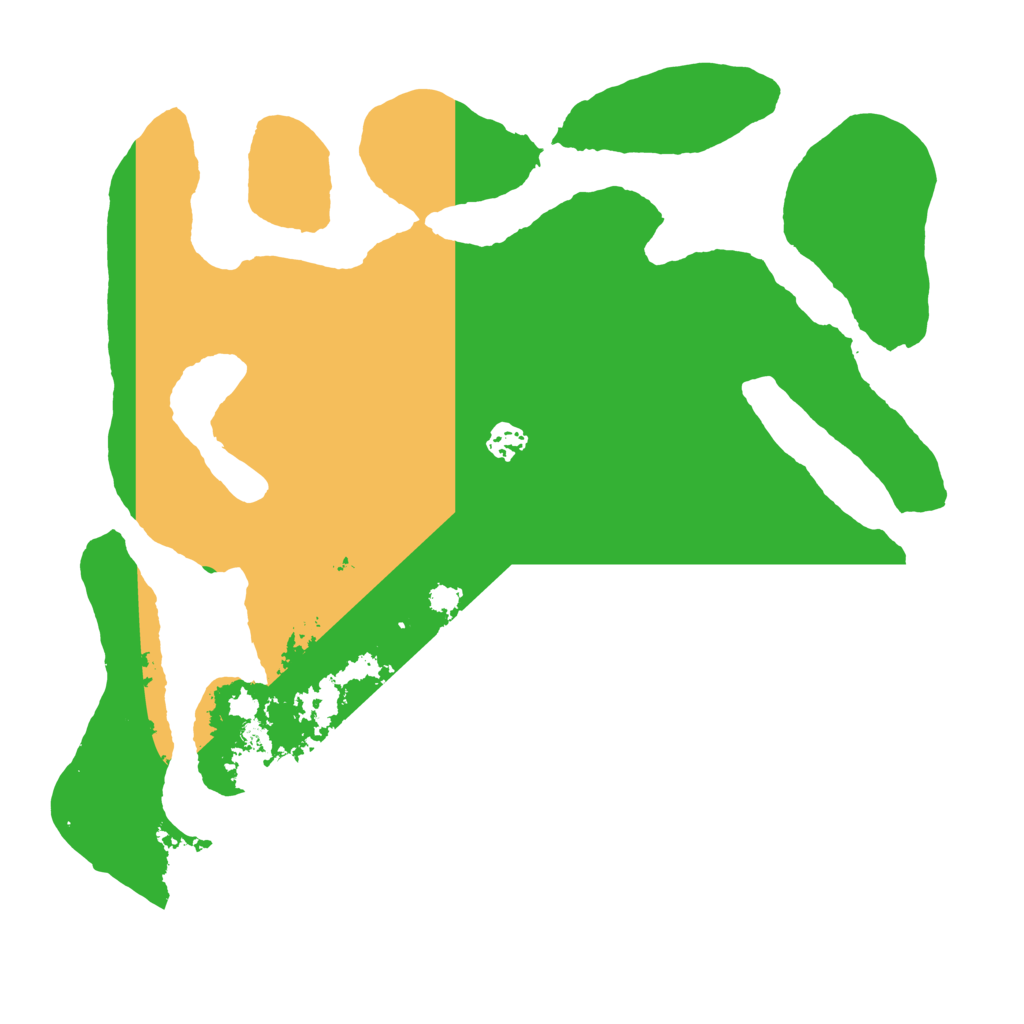 Biome Rust Map: Barren, Size: 4000, Seed: 1500