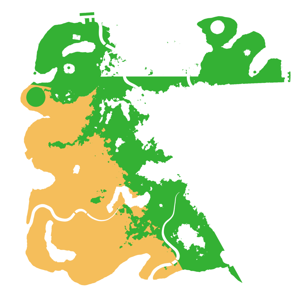 Biome Rust Map: Procedural Map, Size: 4250, Seed: 68312779