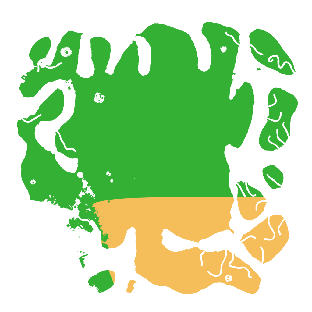 Biome Rust Map: Procedural Map, Size: 4500, Seed: 1958249516