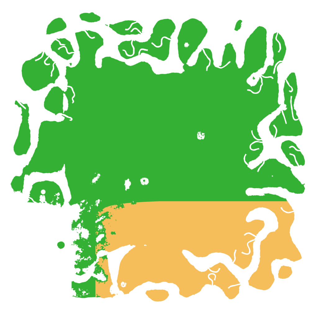 Biome Rust Map: Procedural Map, Size: 6000, Seed: 73535826