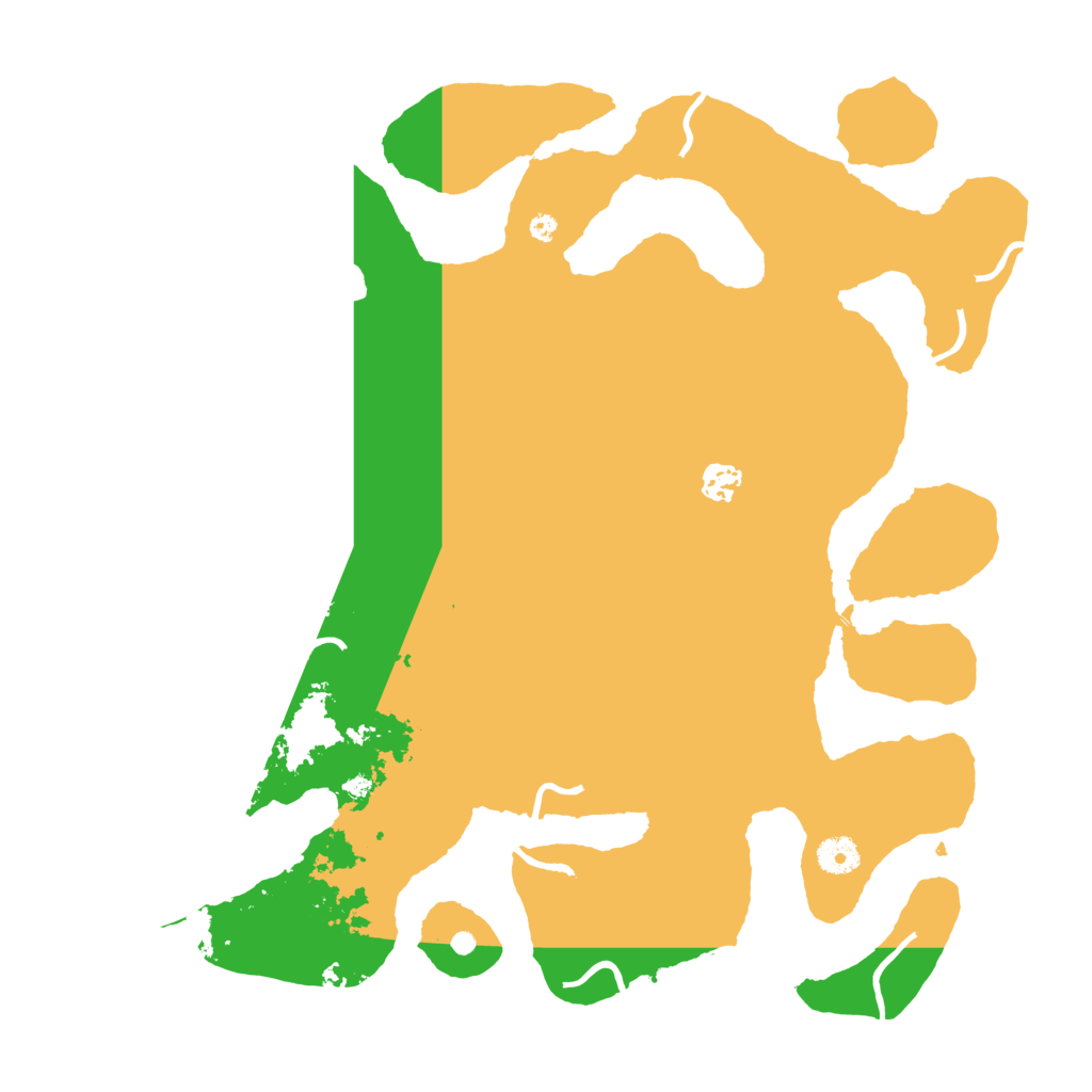 Biome Rust Map: Procedural Map, Size: 4100, Seed: 70104497