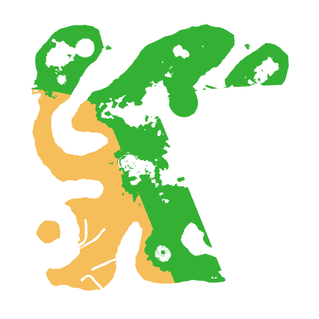 Biome Rust Map: Procedural Map, Size: 3000, Seed: 1226284335