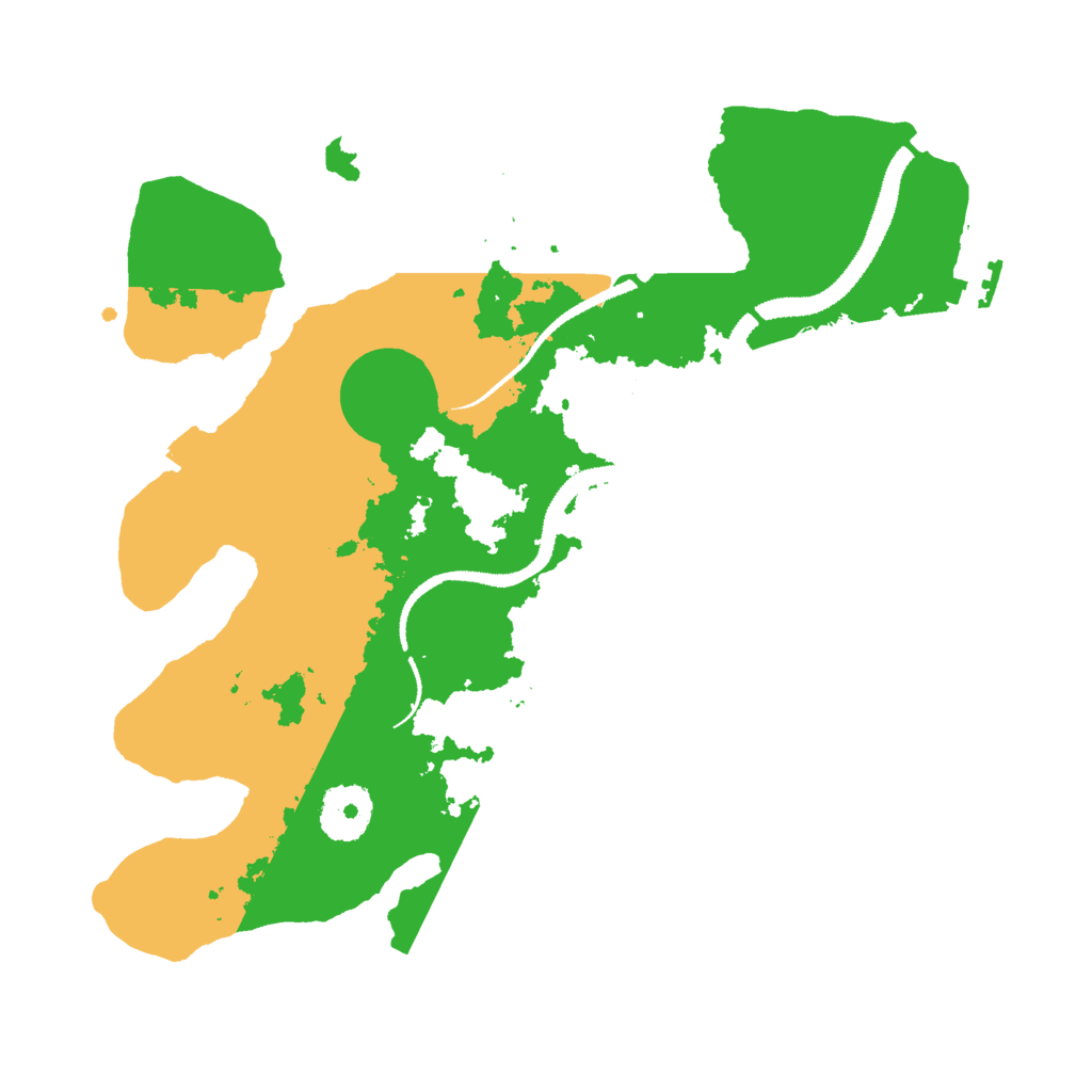 Biome Rust Map: Procedural Map, Size: 3000, Seed: 1748643941