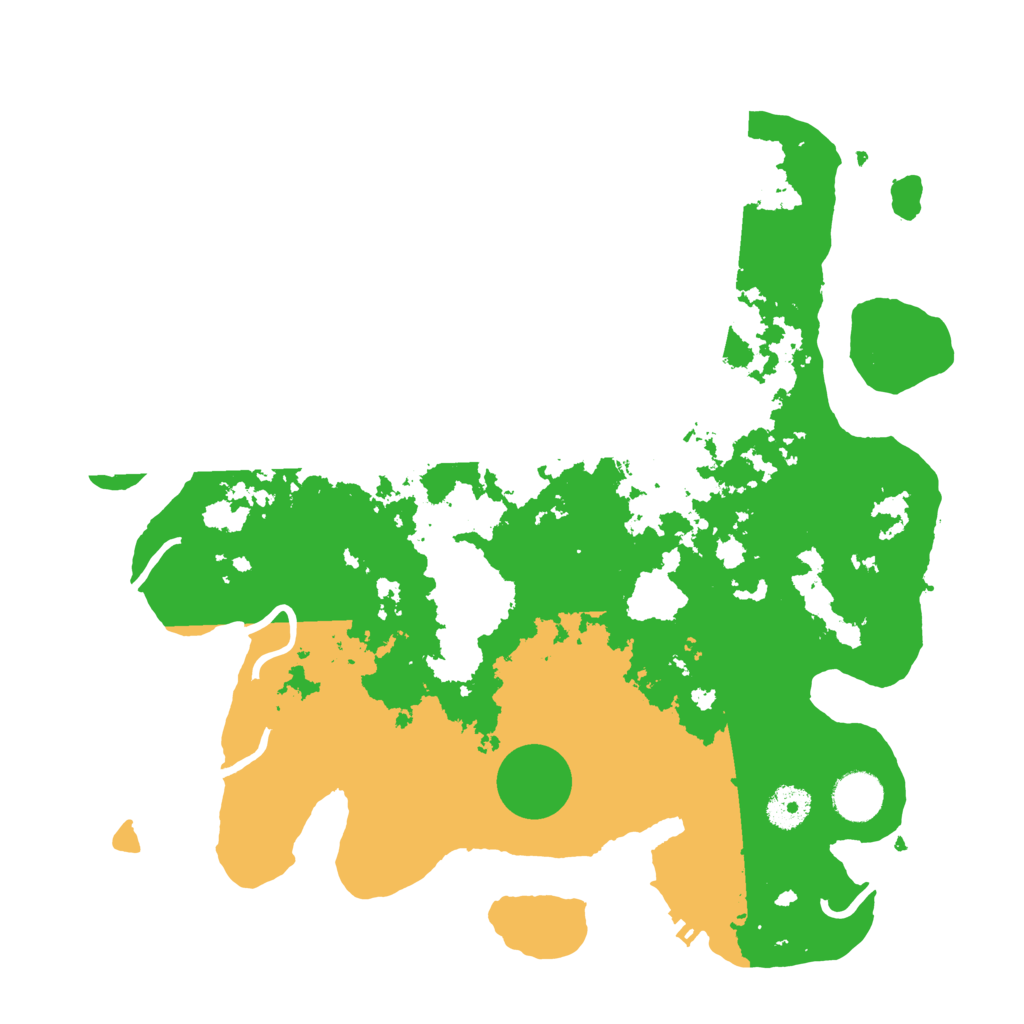 Biome Rust Map: Procedural Map, Size: 3600, Seed: 1171741060