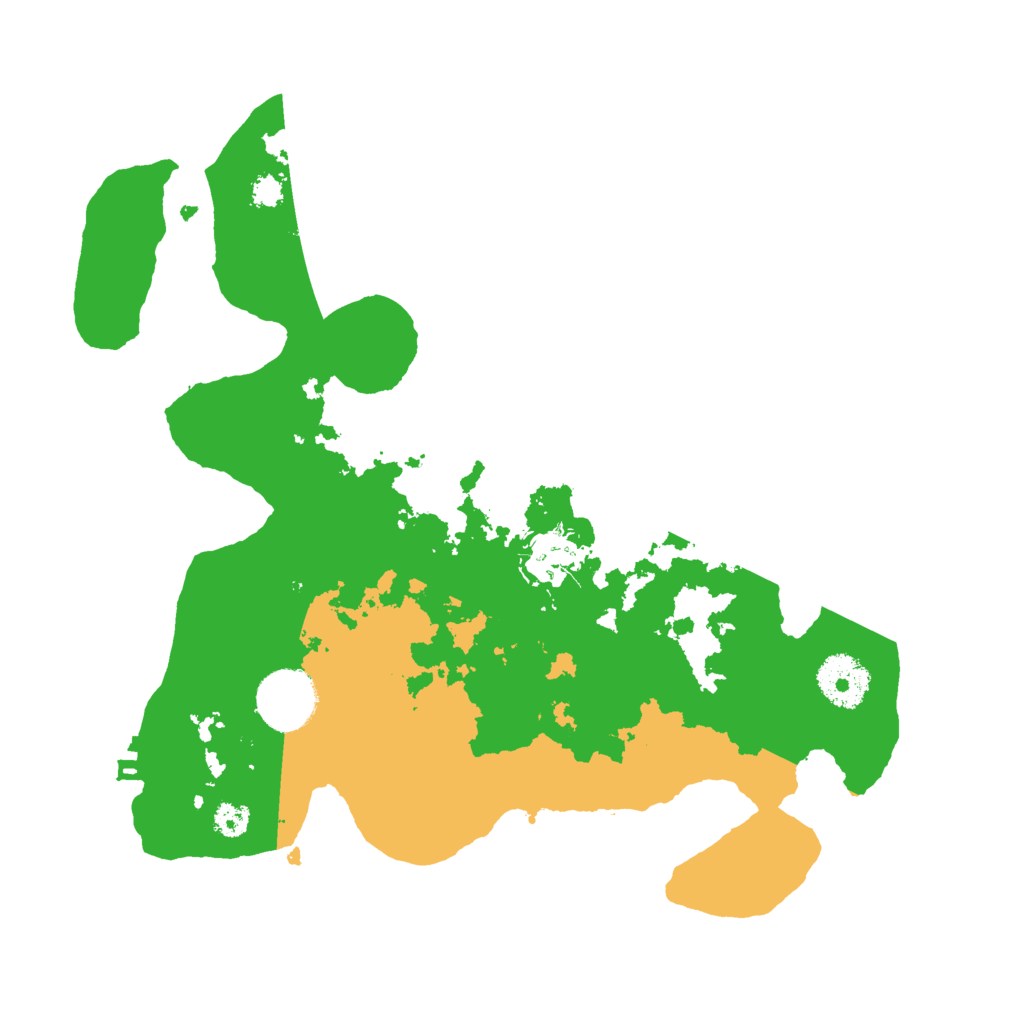 Biome Rust Map: Procedural Map, Size: 3000, Seed: 4560