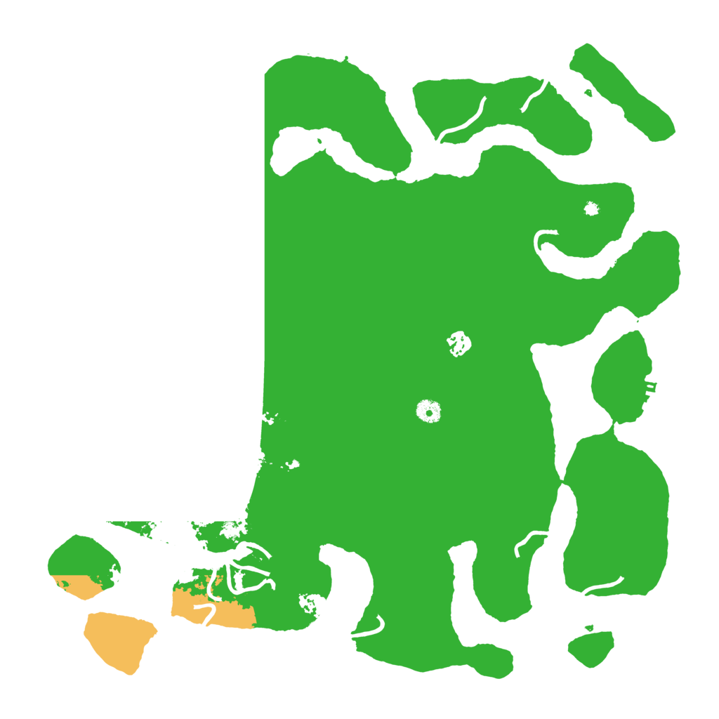 Biome Rust Map: Procedural Map, Size: 4500, Seed: 176303903