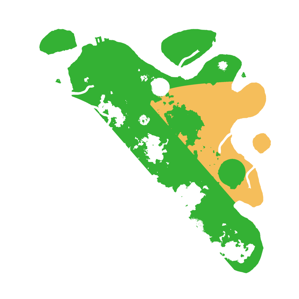 Biome Rust Map: Procedural Map, Size: 3000, Seed: 1417906194