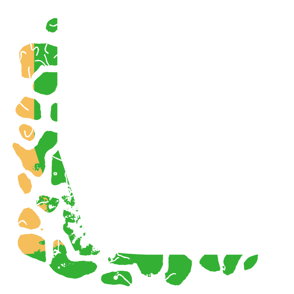 Biome Rust Map: Procedural Map, Size: 6000, Seed: 58935