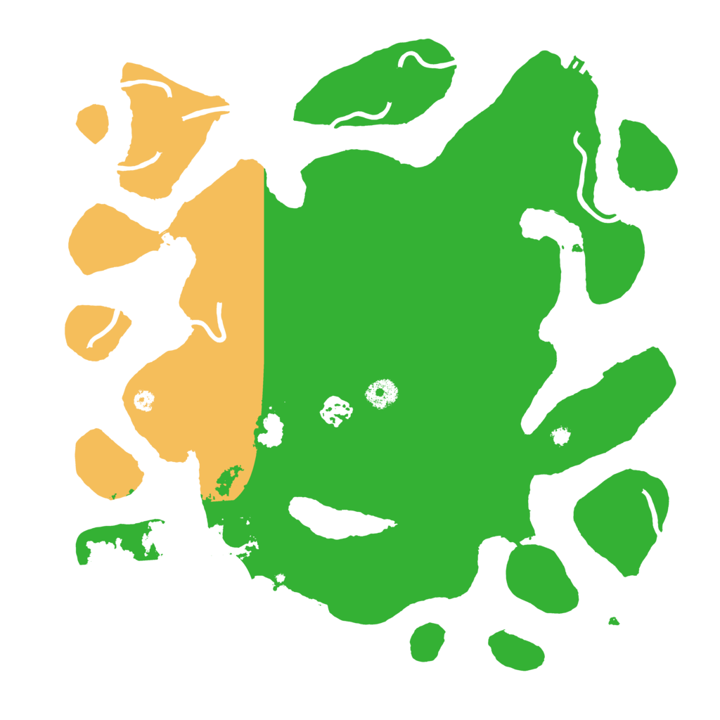 Biome Rust Map: Procedural Map, Size: 3600, Seed: 316262166