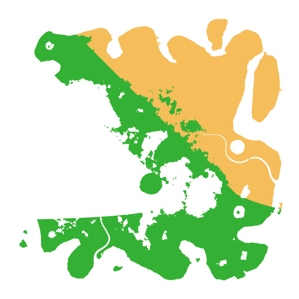 Biome Rust Map: Procedural Map, Size: 3700, Seed: 1889712739
