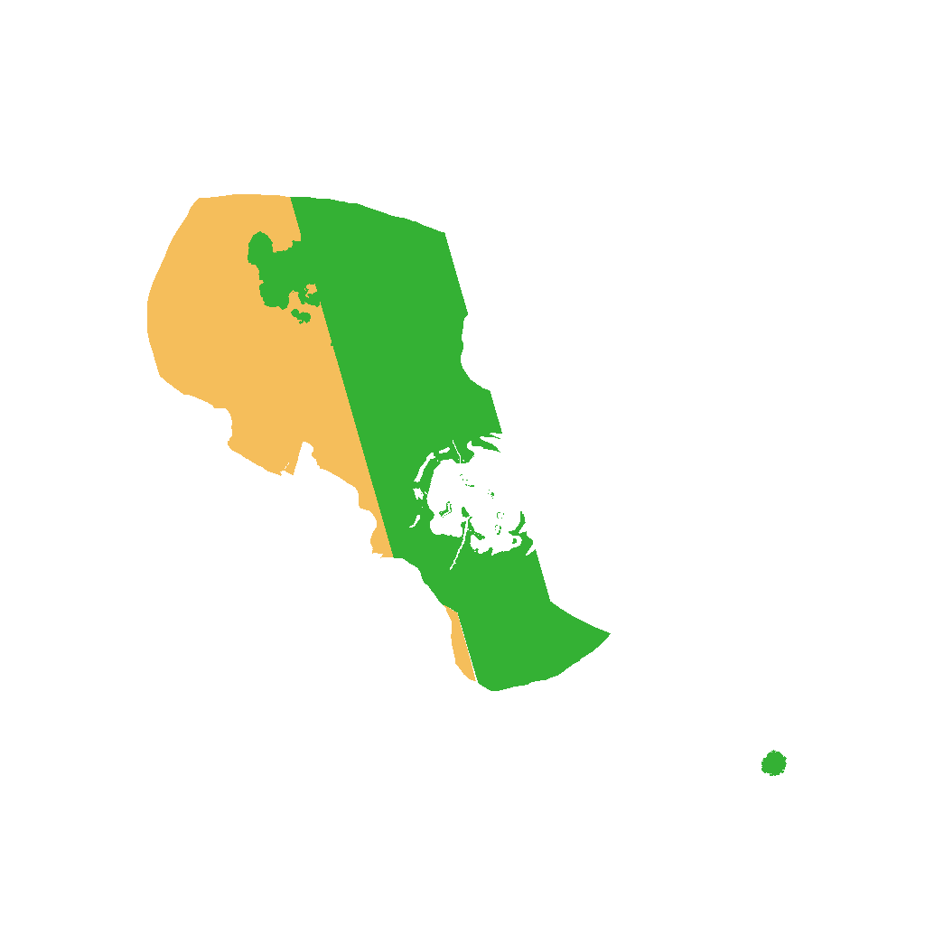 Biome Rust Map: Procedural Map, Size: 1500, Seed: 2555