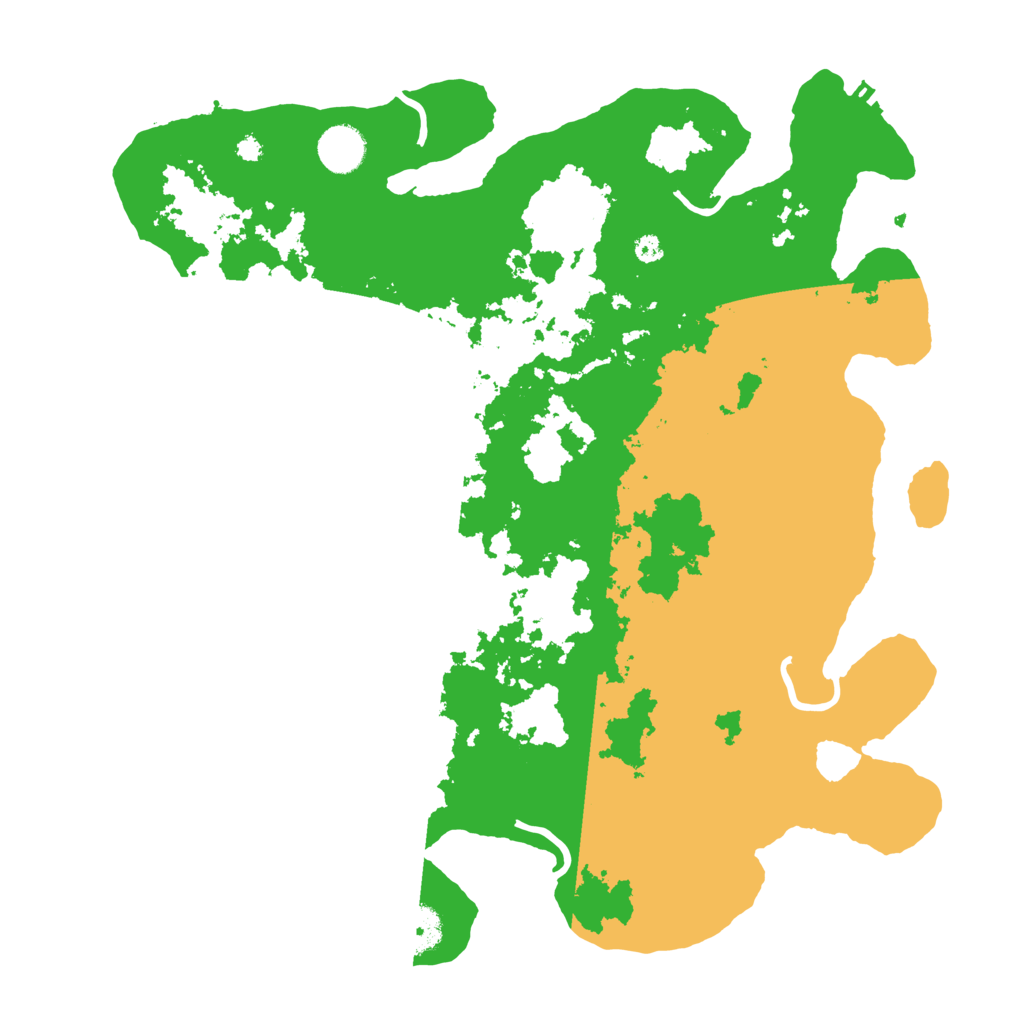 Biome Rust Map: Procedural Map, Size: 3800, Seed: 7221