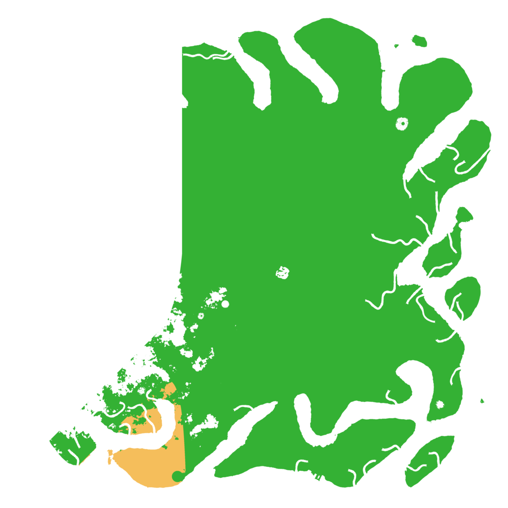 Biome Rust Map: Procedural Map, Size: 6000, Seed: 794646533