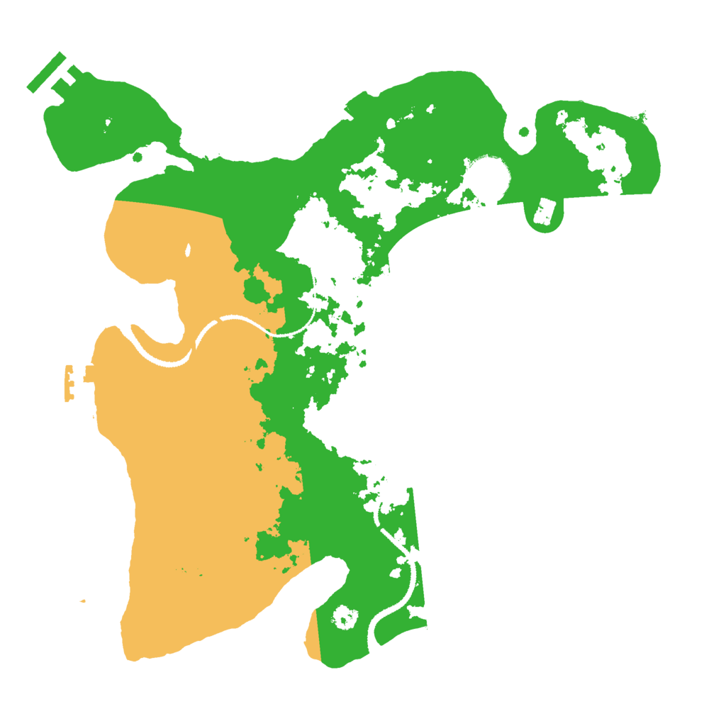 Biome Rust Map: Procedural Map, Size: 3000, Seed: 656594