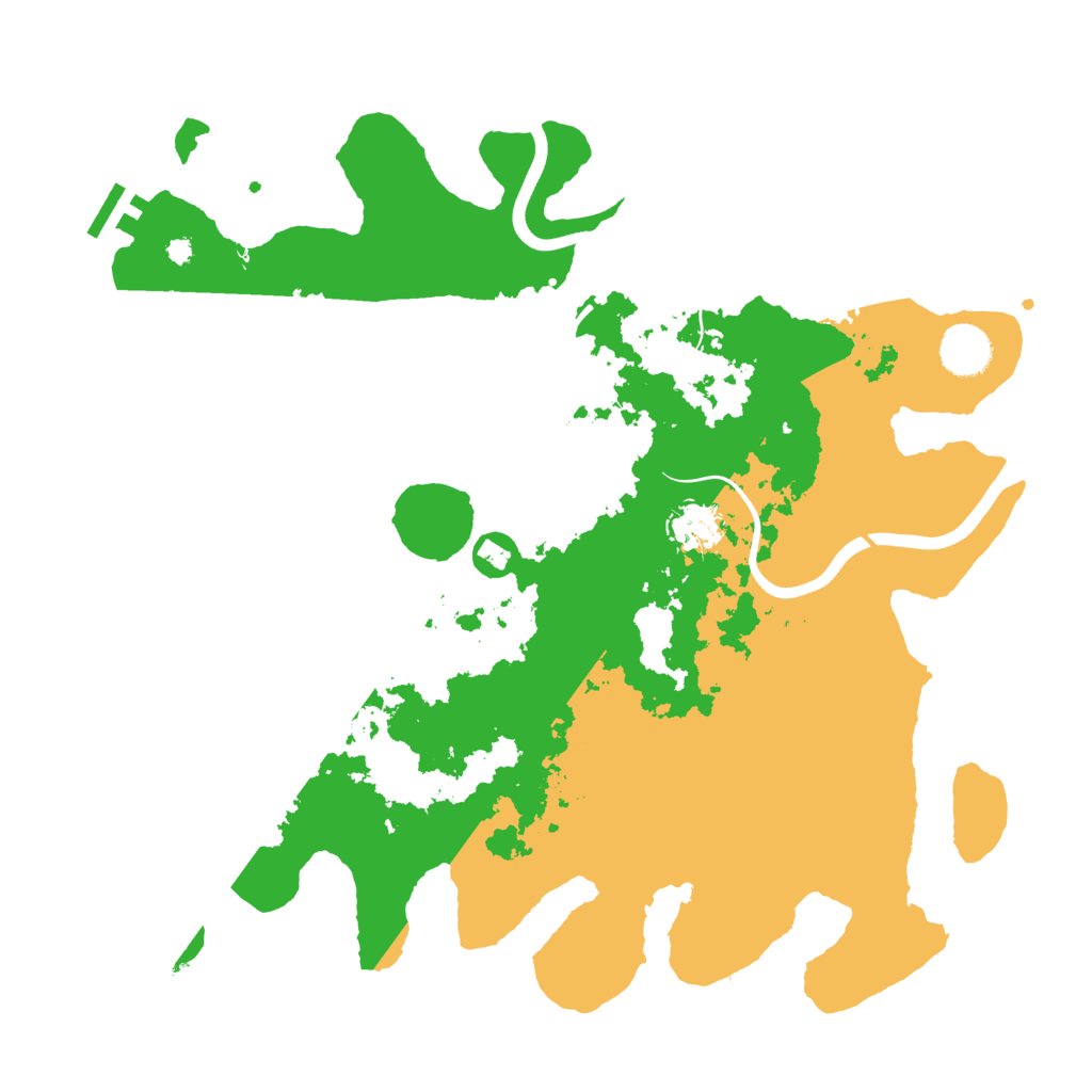 Biome Rust Map: Procedural Map, Size: 3800, Seed: 3259769