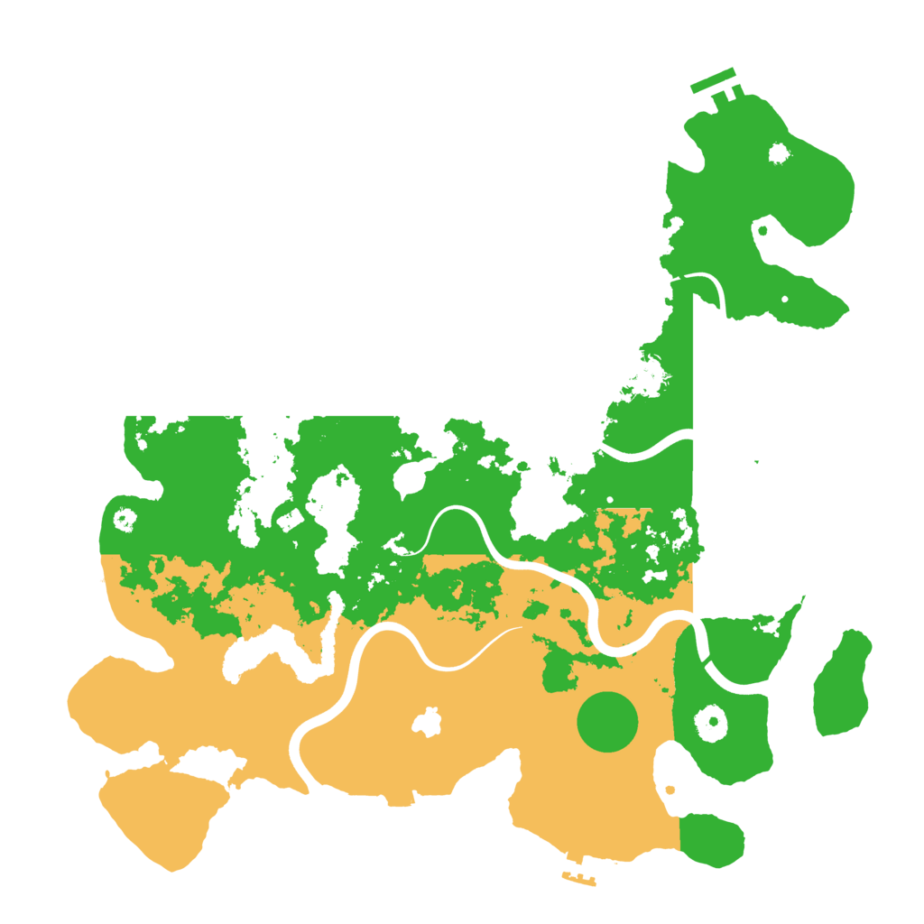 Biome Rust Map: Procedural Map, Size: 4000, Seed: 176303903