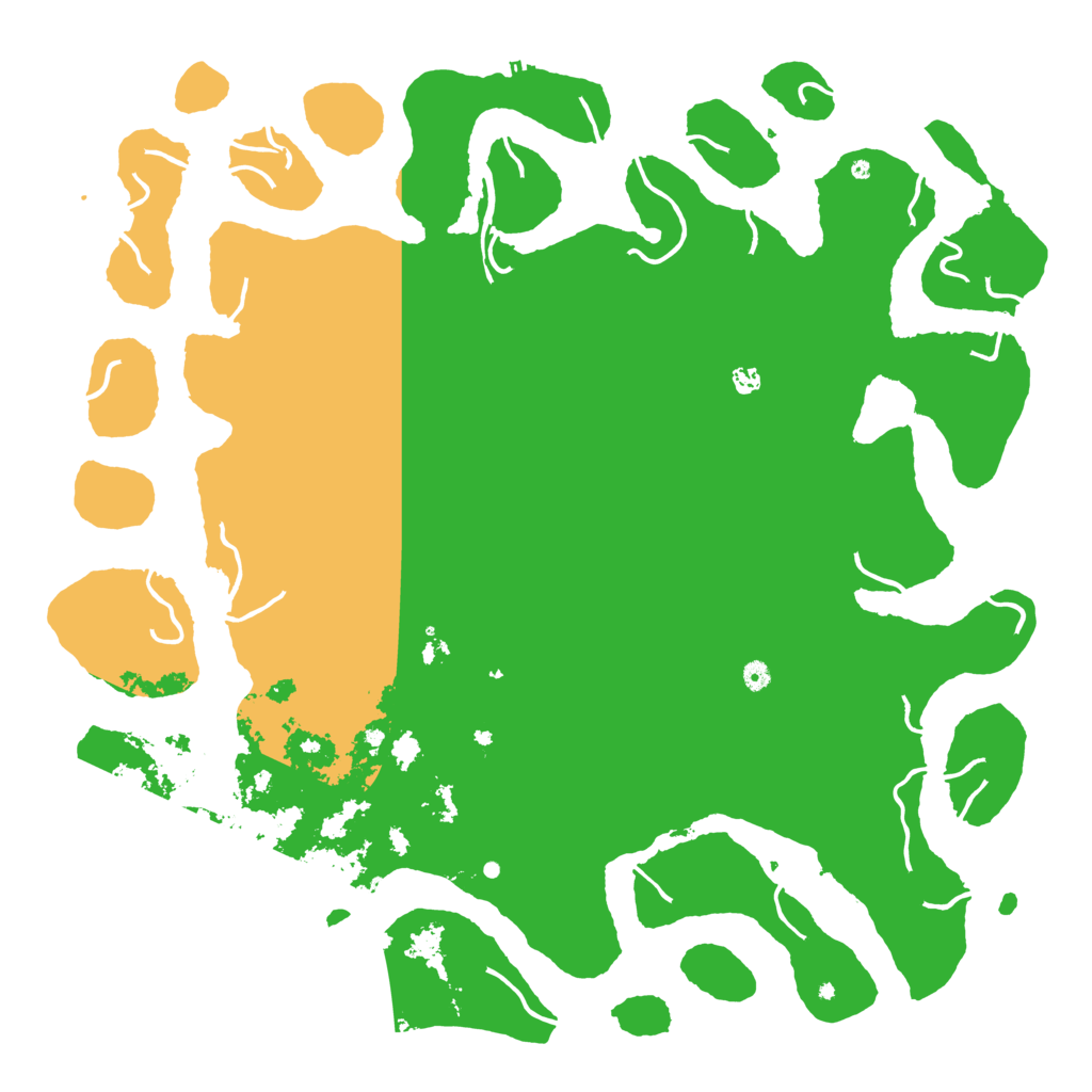 Biome Rust Map: Procedural Map, Size: 5750, Seed: 33