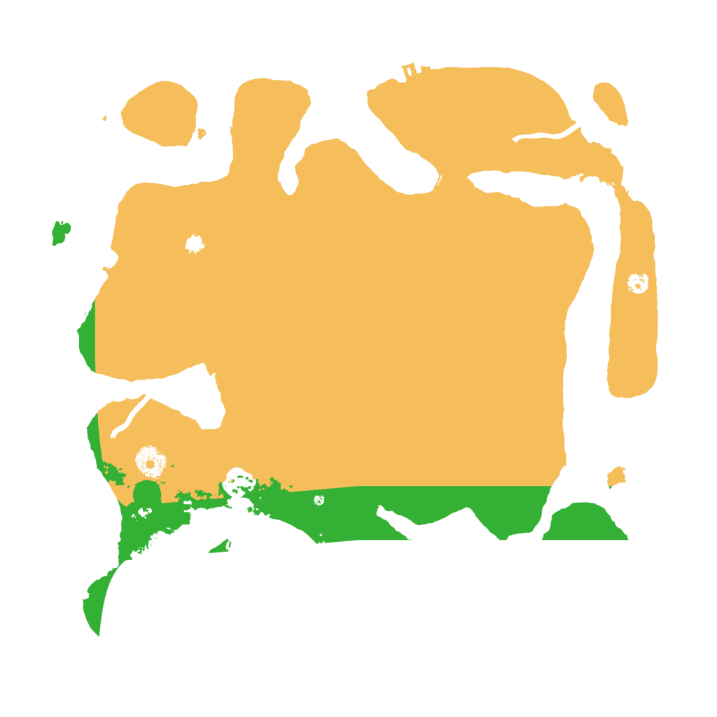 Biome Rust Map: Procedural Map, Size: 3500, Seed: 670417562