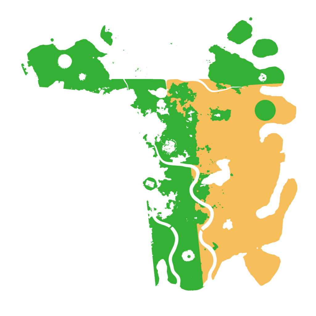 Biome Rust Map: Procedural Map, Size: 4000, Seed: 160339352
