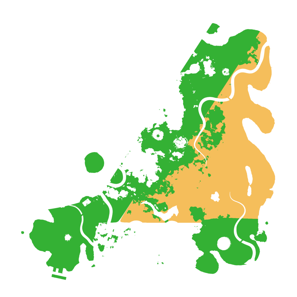 Biome Rust Map: Procedural Map, Size: 4100, Seed: 32296706