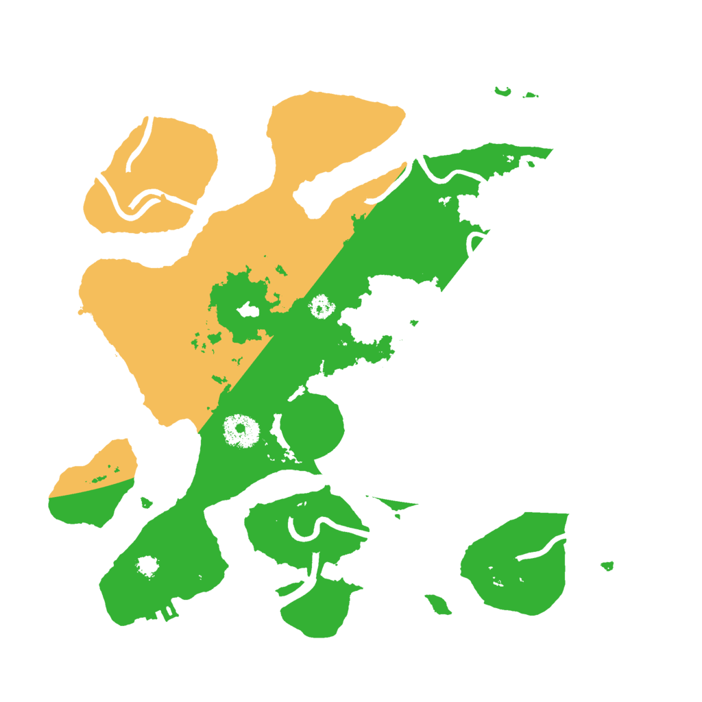 Biome Rust Map: Procedural Map, Size: 3000, Seed: 922894458