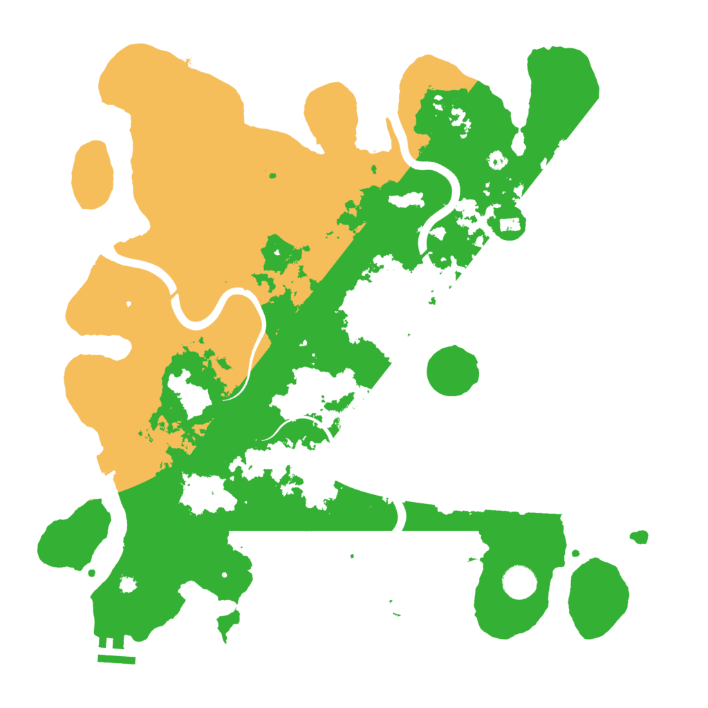 Biome Rust Map: Procedural Map, Size: 3800, Seed: 922894458