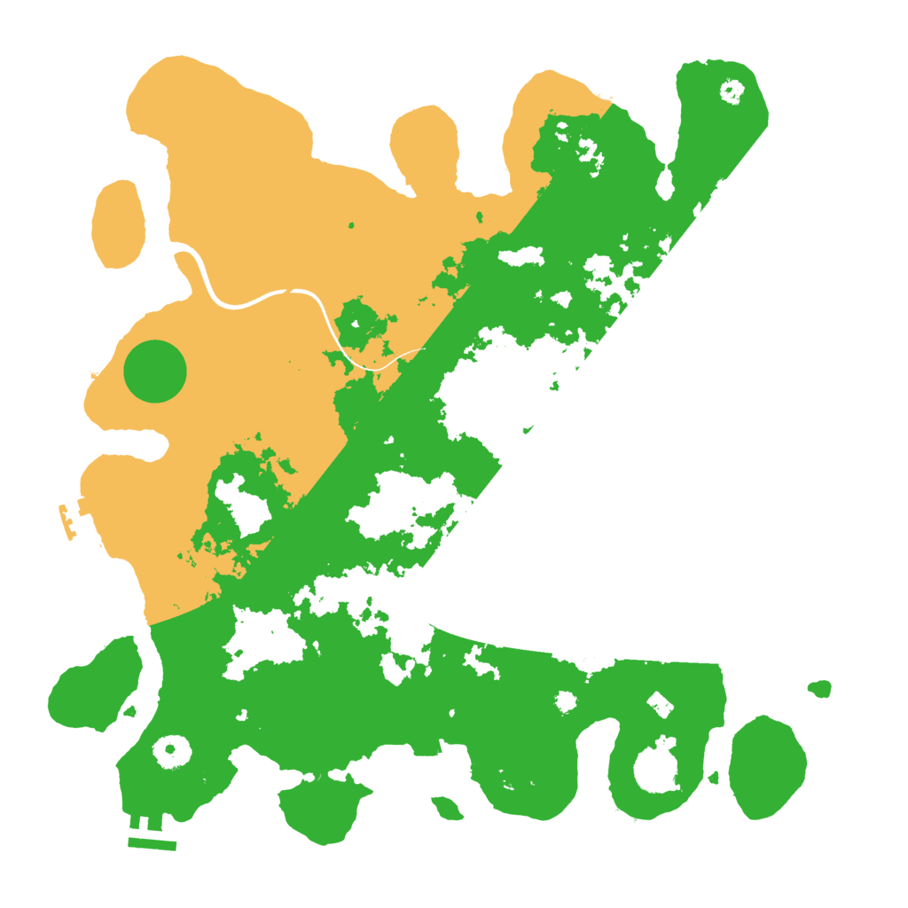 Biome Rust Map: Procedural Map, Size: 3800, Seed: 922894458