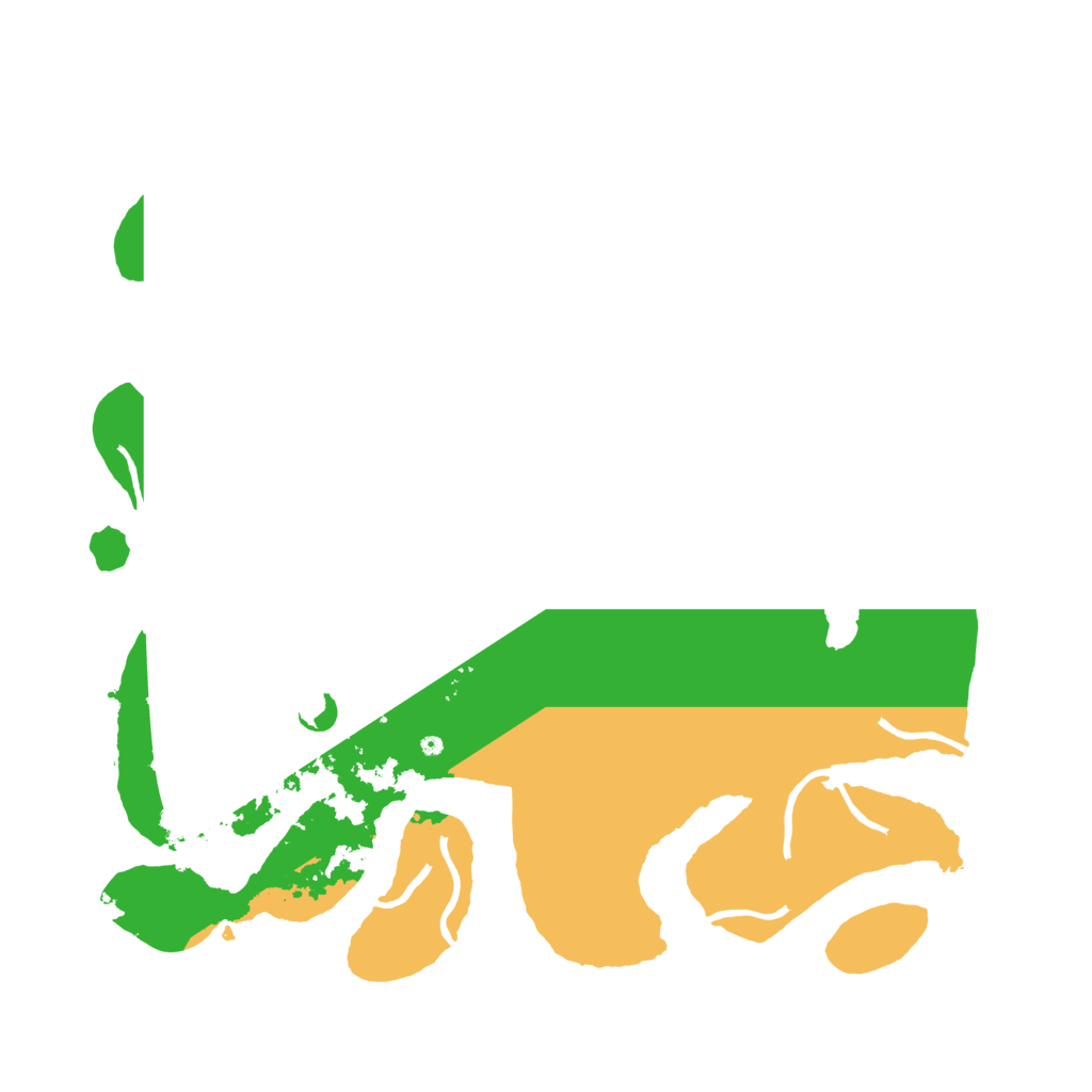 Biome Rust Map: Procedural Map, Size: 3800, Seed: 741341215