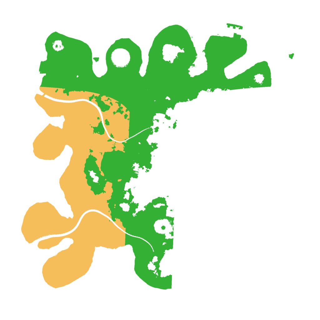 Biome Rust Map: Procedural Map, Size: 3000, Seed: 149433375