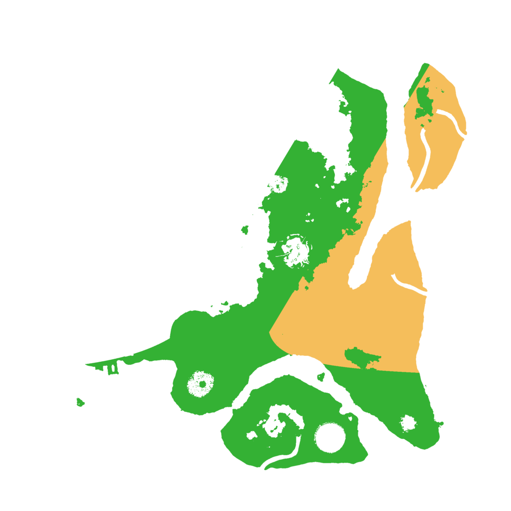 Biome Rust Map: Procedural Map, Size: 3000, Seed: 474570628