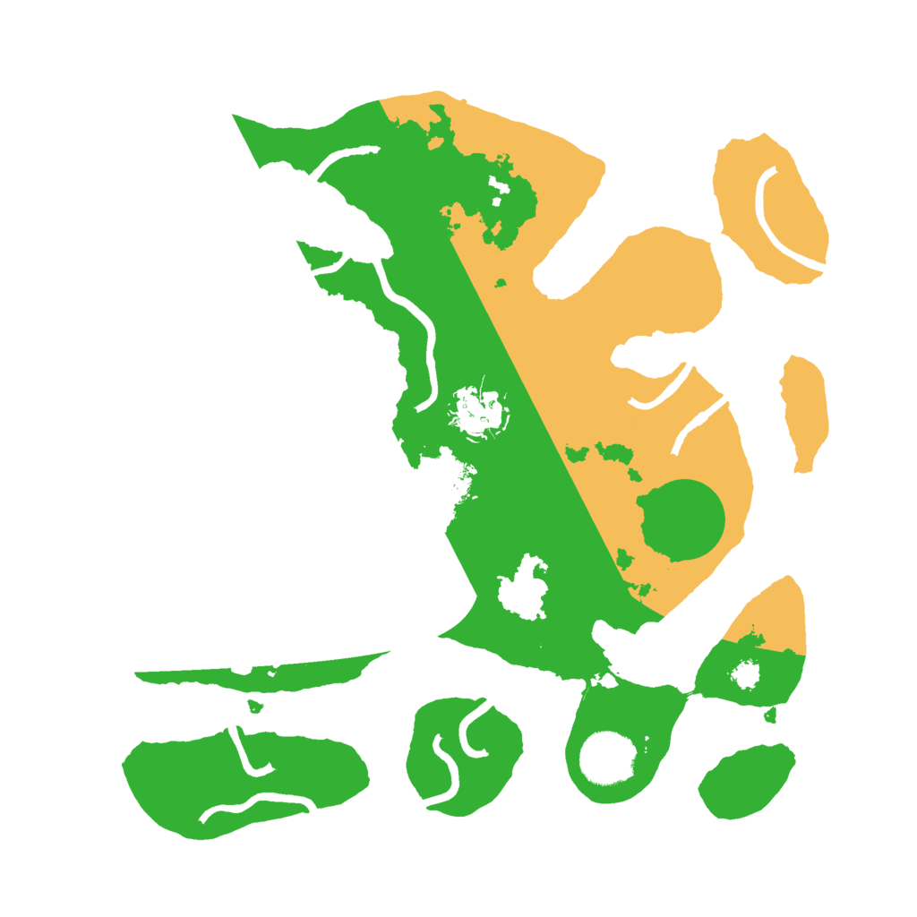 Biome Rust Map: Procedural Map, Size: 3000, Seed: 931075