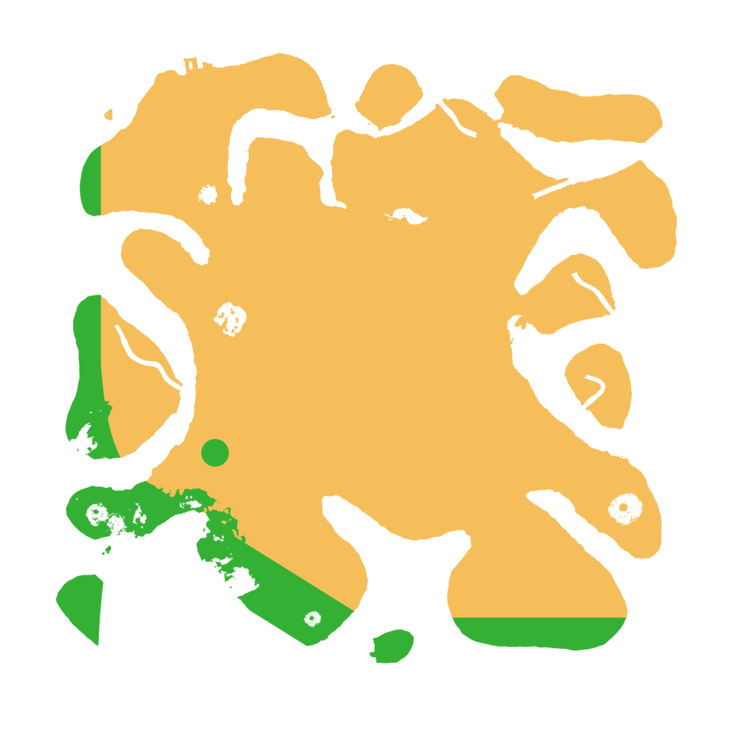 Biome Rust Map: Procedural Map, Size: 3500, Seed: 426169