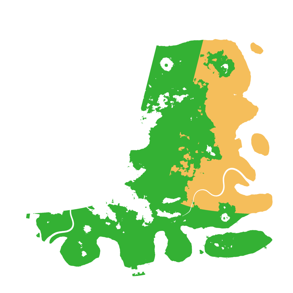 Biome Rust Map: Procedural Map, Size: 3500, Seed: 1782312284
