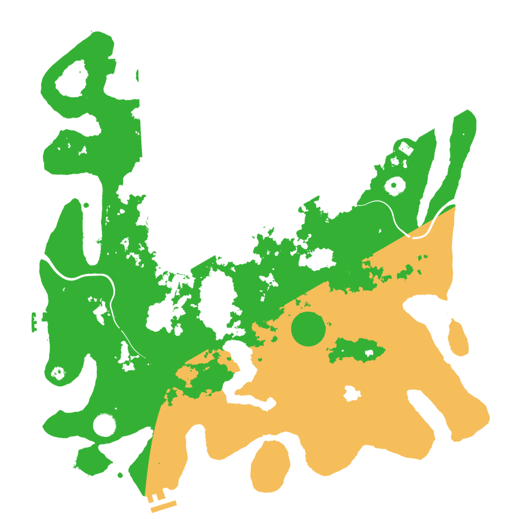Biome Rust Map: Procedural Map, Size: 4000, Seed: 1489761258