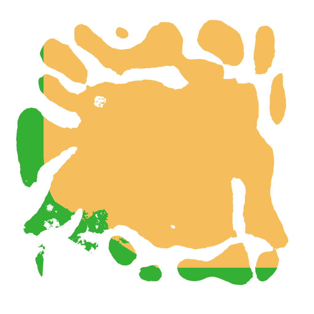 Biome Rust Map: Barren, Size: 4000, Seed: 2049