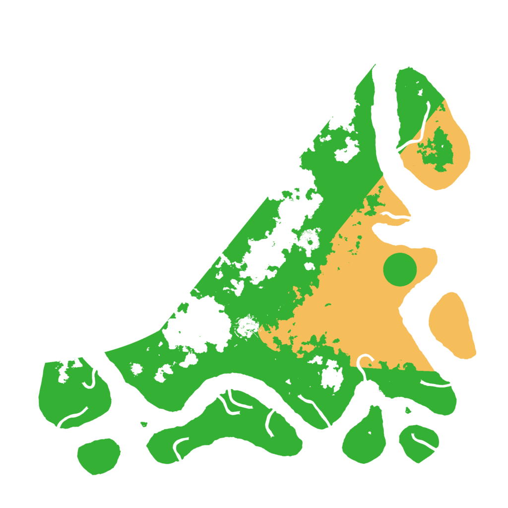 Biome Rust Map: Procedural Map, Size: 4000, Seed: 5051