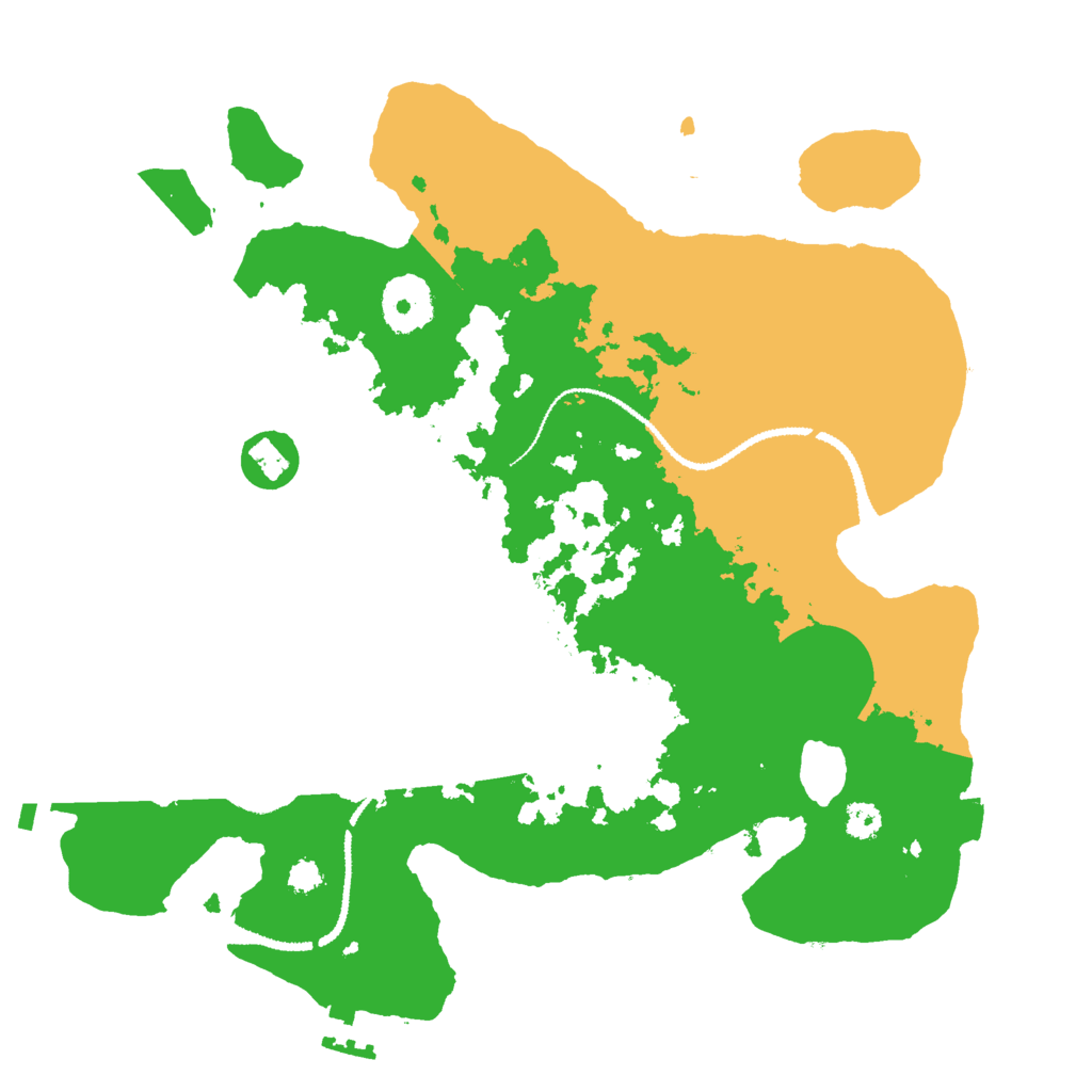 Biome Rust Map: Procedural Map, Size: 3000, Seed: 1641454200