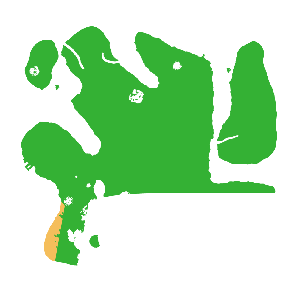 Biome Rust Map: Procedural Map, Size: 3250, Seed: 9232021