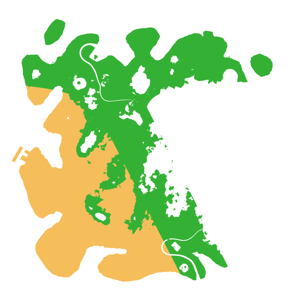 Biome Rust Map: Procedural Map, Size: 3650, Seed: 14509013