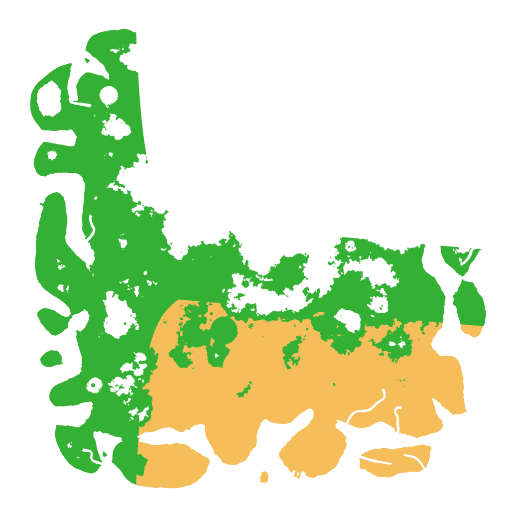 Biome Rust Map: Procedural Map, Size: 5000, Seed: 31830121