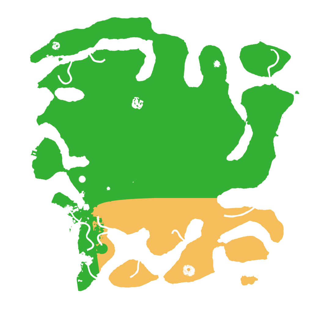 Biome Rust Map: Procedural Map, Size: 4000, Seed: 400013