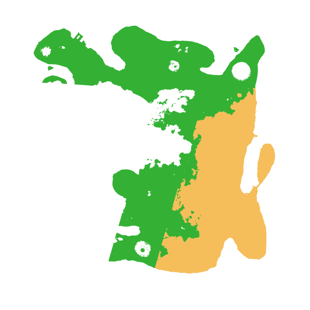 Biome Rust Map: Procedural Map, Size: 3000, Seed: 333444432