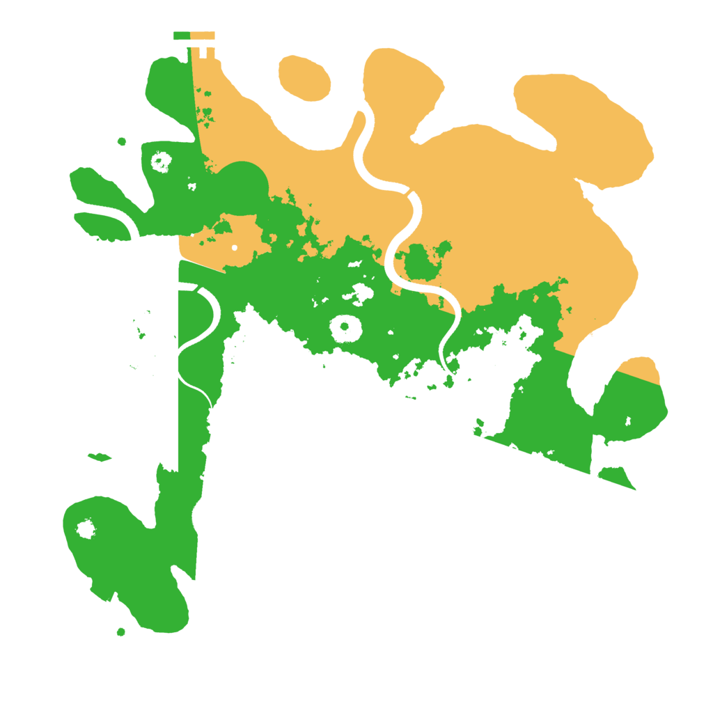 Biome Rust Map: Procedural Map, Size: 3500, Seed: 1689770651