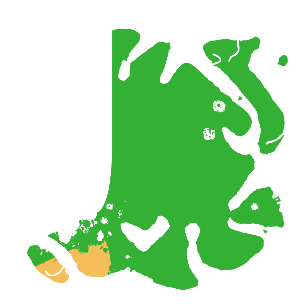 Biome Rust Map: Procedural Map, Size: 3700, Seed: 731761839