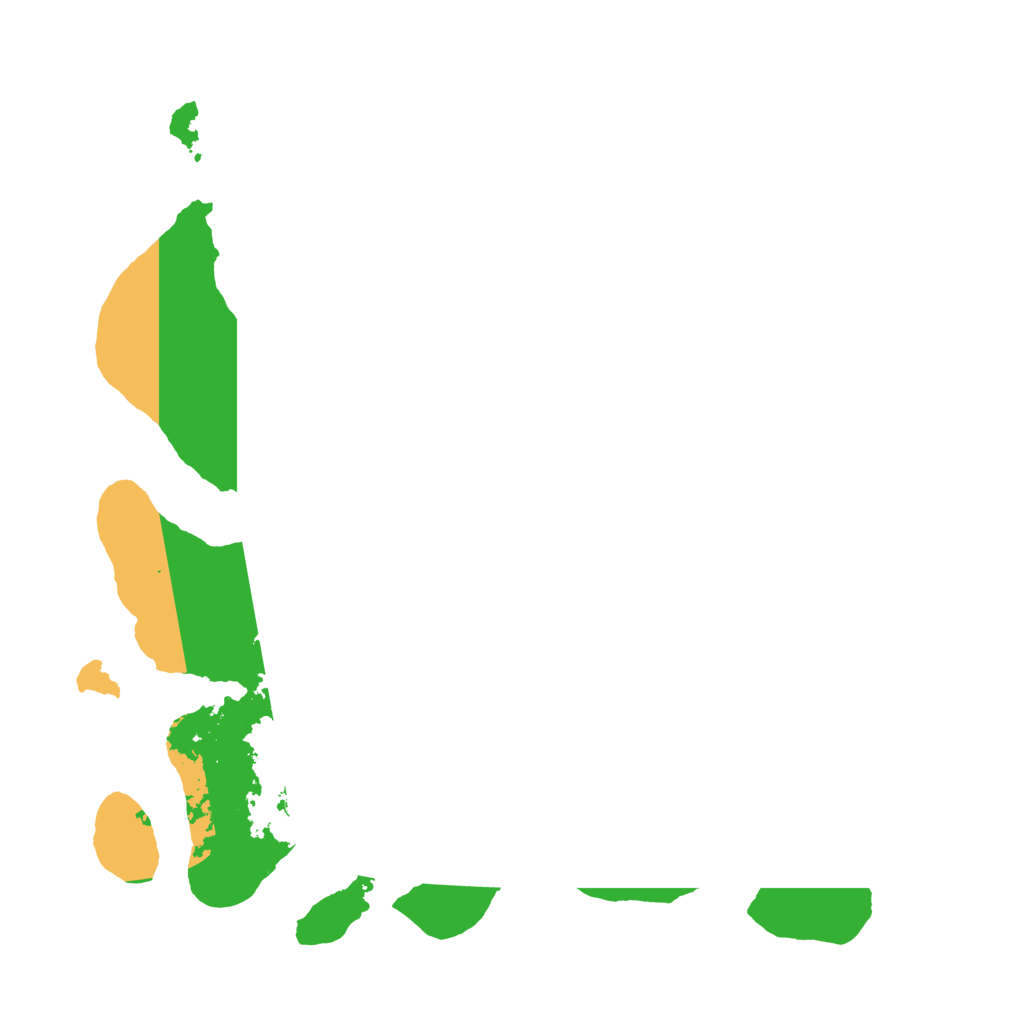 Biome Rust Map: Barren, Size: 4000, Seed: 53256