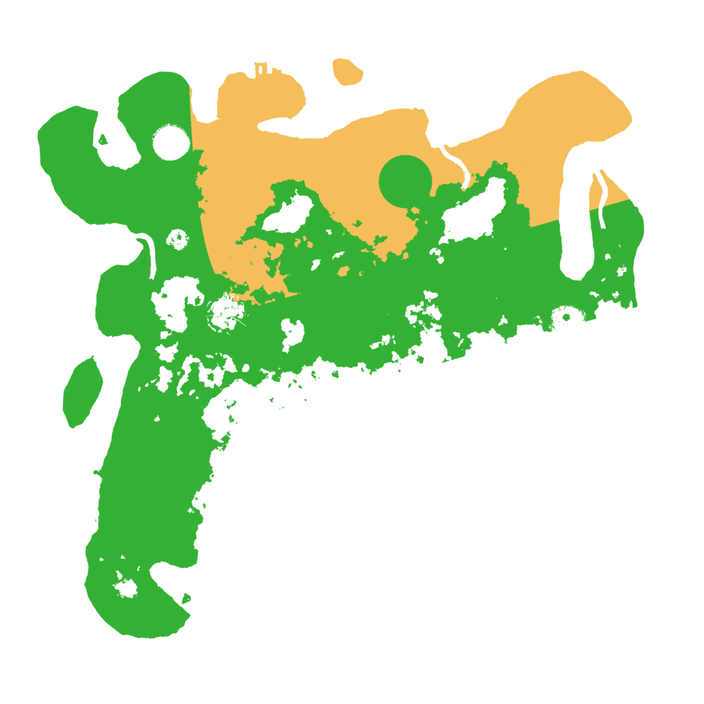 Biome Rust Map: Procedural Map, Size: 3500, Seed: 1060208777