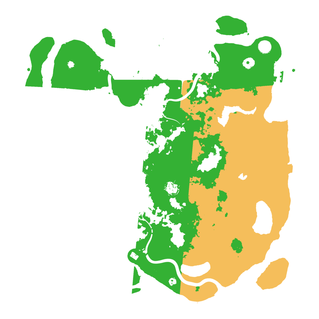 Biome Rust Map: Procedural Map, Size: 4250, Seed: 935922